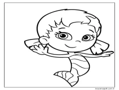 Güzel Oona Boyama Sayfası