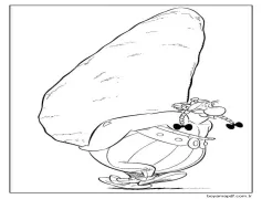 Harika Asteriks ve Oburiks Boyama Sayfası