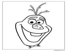 Harika Olaf Boyama Sayfası