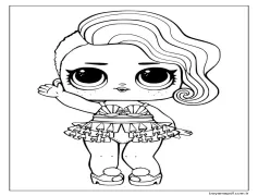 Hazine LOL Sürpriz Bebek Boyama Sayfası