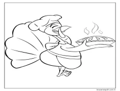 Hindi Ocak Pasta Yapımı Boyama Sayfası