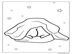 Hoş Gudetama Boyama Sayfası