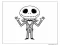 Jack Skellington Ücretsiz Yazdırılabilir Boyama Sayfası