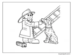 James Jones ve Köpek Boyama Sayfası