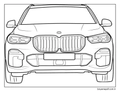 Jeep BMW Boyama Sayfası