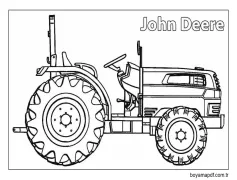 John Deere 1 Boyama Sayfası