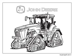 John Deere 2 Boyama Sayfası
