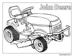 John Deere 3 Boyama Sayfası