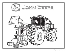 John Deere 5 Boyama Sayfası