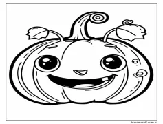 Kabak (10) Boyama Sayfası