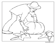 Kabak (16) Boyama Sayfası