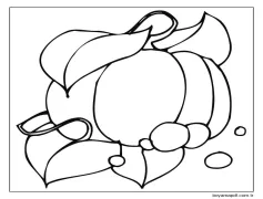 Kabak (19) Boyama Sayfası