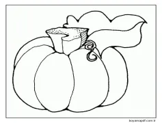 Kabak (23) Boyama Sayfası