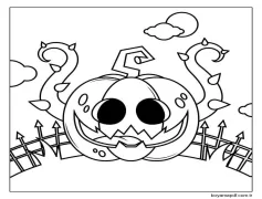 Kabak (33) Boyama Sayfası