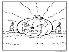 Kabak (4) Boyama Sayfası