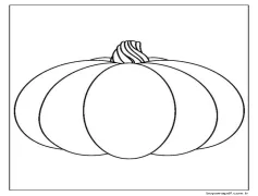 Kabak (40) Boyama Sayfası