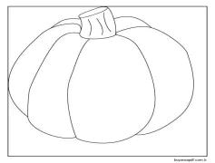 Kabak (43) Boyama Sayfası