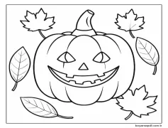 Kabak (5) Boyama Sayfası