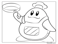 Kawasaki Aşçı Boyama Sayfası