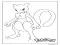 Kızgın Mewtwo Boyama Sayfası