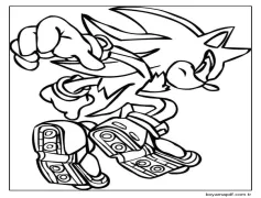 Kolay Shadow Sonic Boyama Sayfası