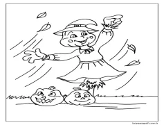 Korkuluk - Sayfa 2 Boyama Sayfası