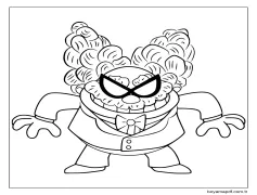 Kötü Poopypants Boyama Sayfası