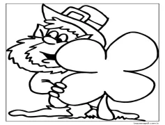 Küçük Leprikon Çiz Boyama Sayfası