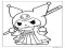 Kuromi yazdırılabilir Boyama Sayfası