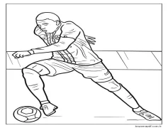 Kylian Mbappe Ücretsiz Boyama Sayfası