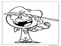 Lana Loud Boyama Sayfası