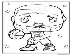 LeBron James Bedava Boyama Sayfası