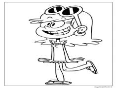 Leni Loud Boyama Sayfası