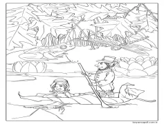 Leprikon Resmini Çiz Boyama Sayfası