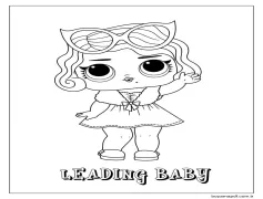 Lider Bebek Lol Bebek Boyama Sayfası