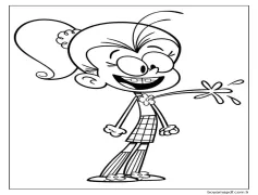 Luan Loud Boyama Sayfası