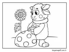 Luntik Anahat Boyama Sayfası