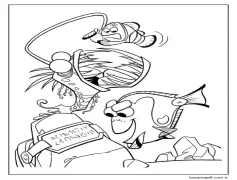 Marlin tehlikede Boyama Sayfası