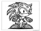Metal Sonic'i kolay Boyama Sayfası