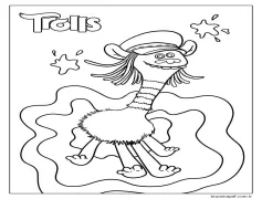 Muhteşem Troller Boyama Sayfası