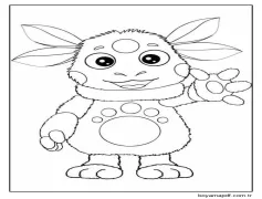 Mutlu Luntik Boyama Sayfası