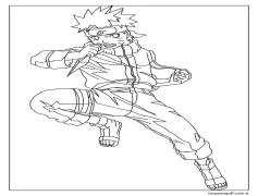 Naruto (1) Boyama Sayfası