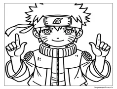 Naruto (10) Boyama Sayfası