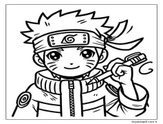 Naruto (11) Boyama Sayfası