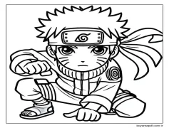 Naruto (15) Boyama Sayfası