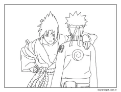 Naruto (17) Boyama Sayfası