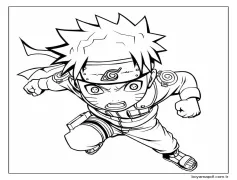 Naruto (2) Boyama Sayfası