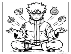 Naruto (20) Boyama Sayfası