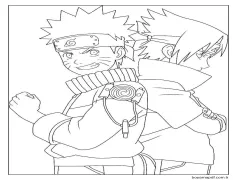Naruto (21) Boyama Sayfası