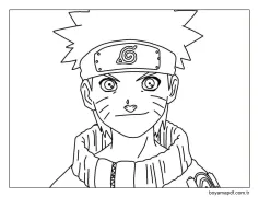 Naruto (3) Boyama Sayfası